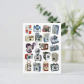 Carte postale Illustration vintage (Debout devant)