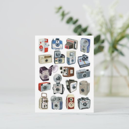 Carte postale Illustration vintage (Debout devant)