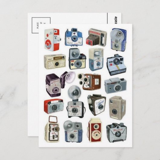 Carte postale Illustration vintage (Devant / Derrière)