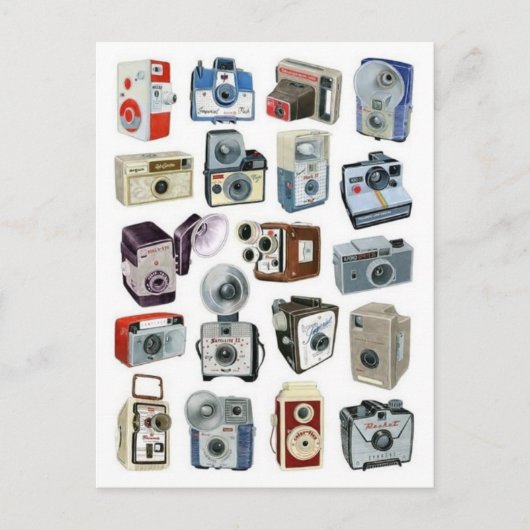 Carte postale Illustration vintage (Devant)