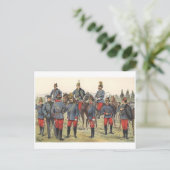 Carte postale Illustration vintage (Debout devant)