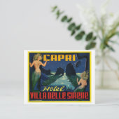 Carte postale Illustration vintage (Debout devant)