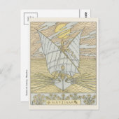 Carte postale Illustration vintage (Devant / Derrière)