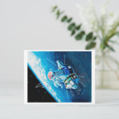 Carte postale Illustration vintage (Debout devant)