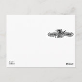 Carte postale Illustration vintage (Dos)