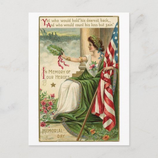 Carte postale Illustration vintage (Devant)