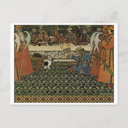 Carte postale Illustration vintage (Devant)