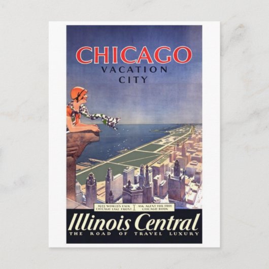 Carte postale Illustration vintage (Devant)