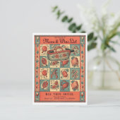 Carte postale Illustration vintage (Debout devant)