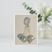 Carte postale Illustration vintage (Debout devant)