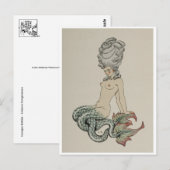 Carte postale Illustration vintage (Devant / Derrière)