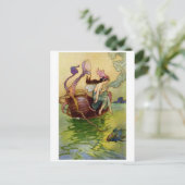 Carte postale Illustration vintage (Debout devant)