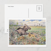 Carte postale Illustration vintage (Devant / Derrière)