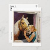 Carte postale Illustration vintage (Devant / Derrière)