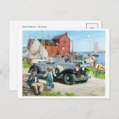 Carte postale Illustration vintage (Devant / Derrière)