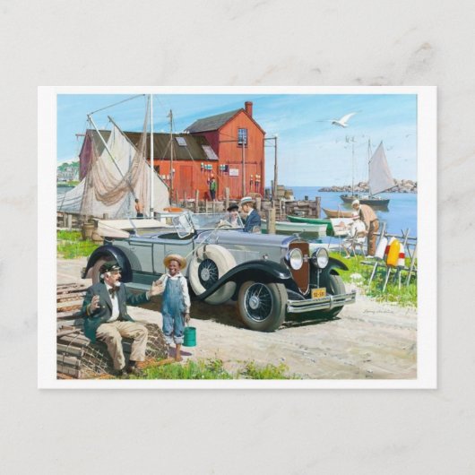 Carte postale Illustration vintage (Devant)