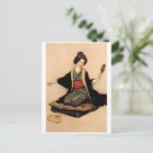 Carte postale Illustration vintage (Debout devant)