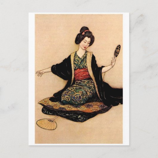 Carte postale Illustration vintage (Devant)