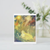 Carte postale Illustration vintage (Debout devant)