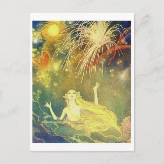 Carte postale Illustration vintage (Devant)