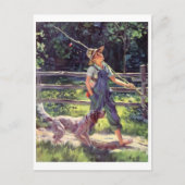 Carte postale Illustration vintage (Devant)