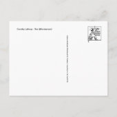 Carte postale Illustration vintage (Dos)