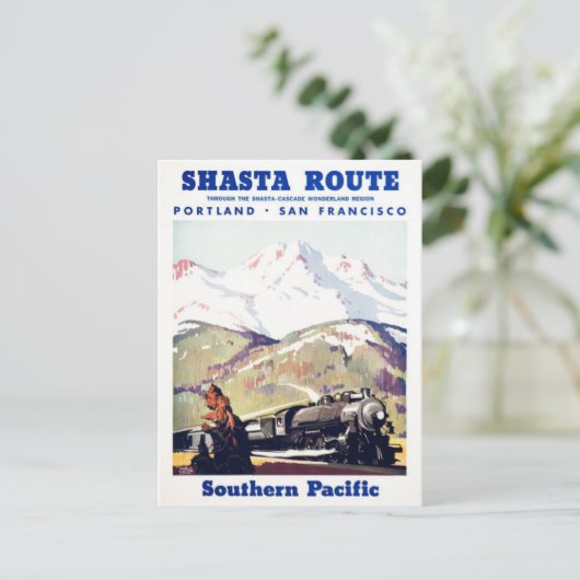 Carte postale Illustration vintage (Debout devant)