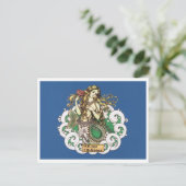 Carte postale Illustration vintage (Debout devant)