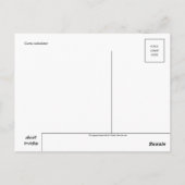 Carte postale Illustration vintage (Dos)