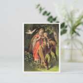 Carte postale Illustration vintage (Debout devant)