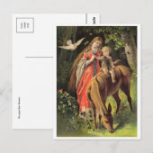 Carte postale Illustration vintage (Devant / Derrière)