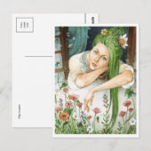 Carte postale Illustration vintage (Devant / Derrière)