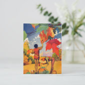 Carte postale Illustration vintage (Debout devant)