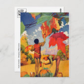 Carte postale Illustration vintage (Devant / Derrière)