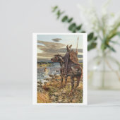 Carte postale Illustration vintage (Debout devant)
