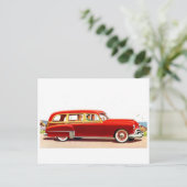 Carte postale Illustration vintage (Debout devant)