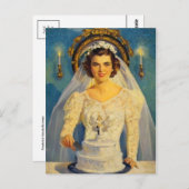 Carte postale Illustration vintage (Devant / Derrière)