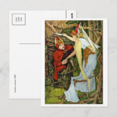 Carte postale Illustration vintage (Devant / Derrière)