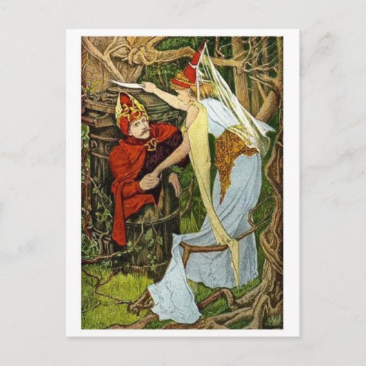 Carte postale Illustration vintage (Devant)