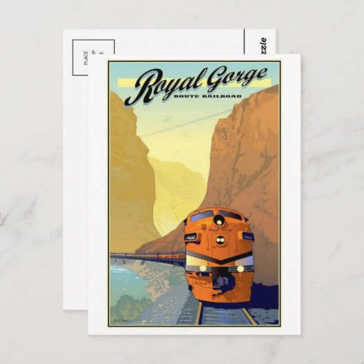 Carte postale Illustration vintage (Devant / Derrière)