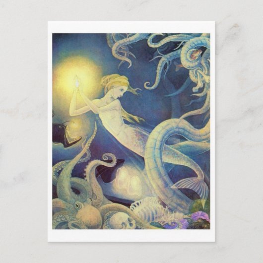 Carte postale Illustration vintage (Devant)