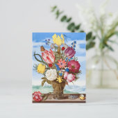 Carte Postale Illustration vintage (Debout devant)