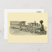 Carte postale Illustration vintage (Devant / Derrière)