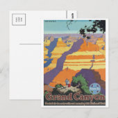 Carte postale Illustration vintage (Devant / Derrière)