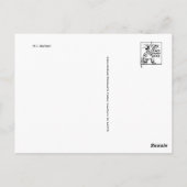 Carte postale Illustration vintage (Dos)