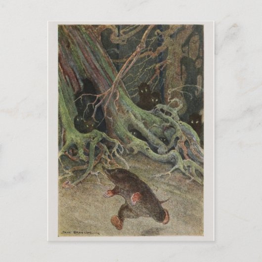 Carte postale Illustration vintage (Devant)