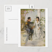 Carte postale Illustration vintage (Devant / Derrière)
