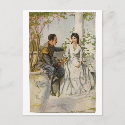 Carte postale Illustration vintage (Devant)