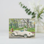 Carte postale Illustration vintage (Debout devant)