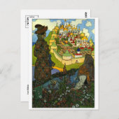 Carte postale Illustration vintage (Devant / Derrière)